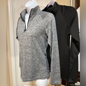 LOT of 2, Amazon Essentials Dri-fit Quarter Zip